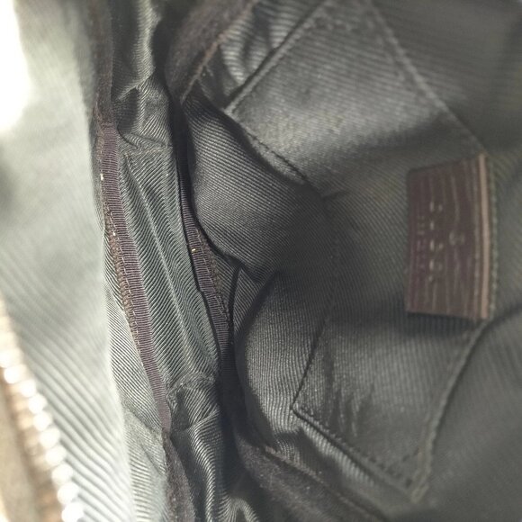 Authentic Gucci Crossbody bag Brown PVC mn348-013026 - Picture 10 of 16